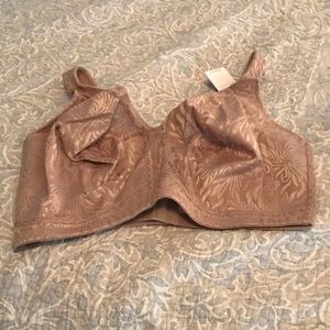 Deyllo Full Figure Wire Free Minimizer Bra